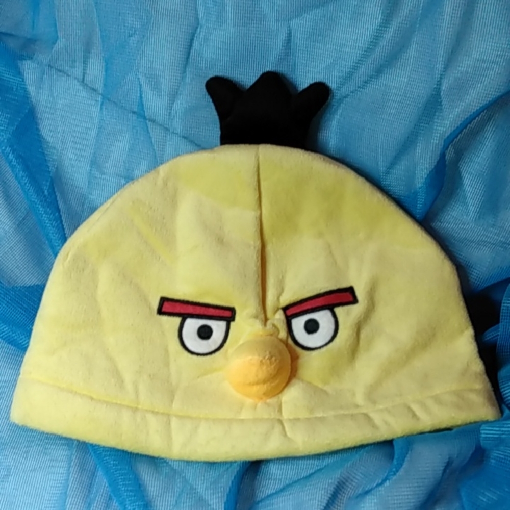 Angry Bird Chuck Plush Hat